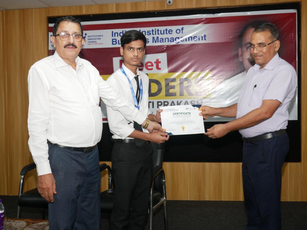 Meet the Leader: Mr. Jyoti Prakash at IIBM - Inspiring Minds